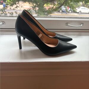 a new day Black Pointed-Toe Heels